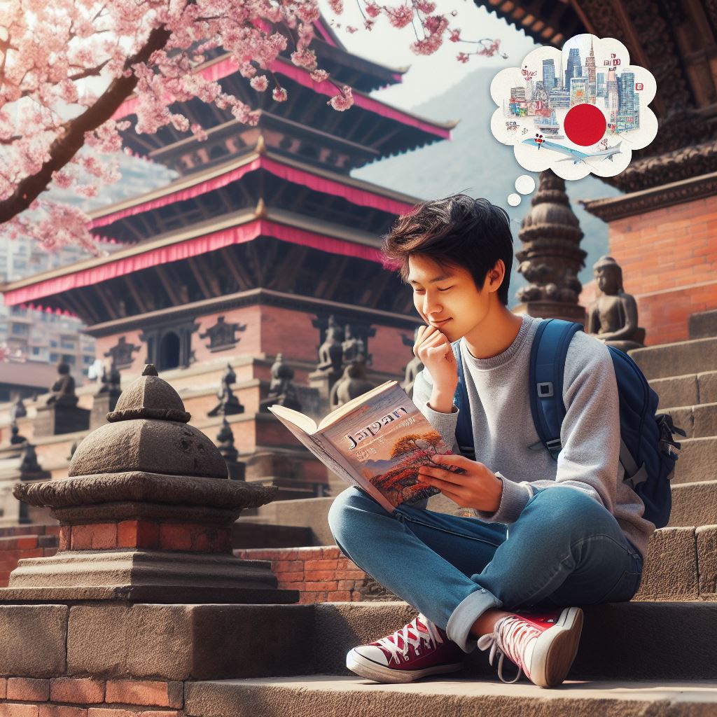 A student Aspiring to Go to Japan.